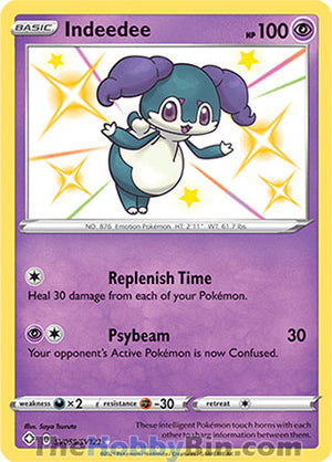 SV059 Indeedee Shiny Holo Rare Shining Fates