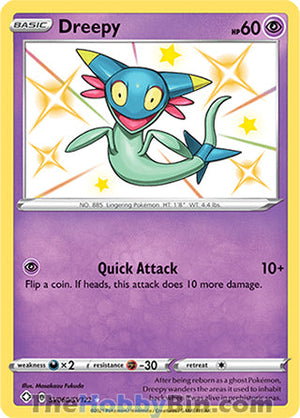 SV060 Dreepy Shiny Holo Rare Shining Fates