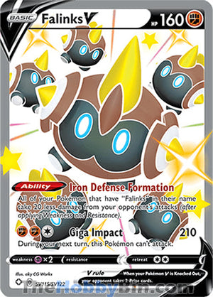 SV115 Falinks V Shiny Holo Rare Shining Fates