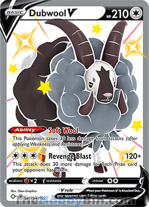 SV120 Dubwool V Shiny Holo Rare Shining Fates