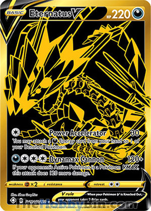 SV121 Eternatus V Shiny Holo Rare Shining Fates