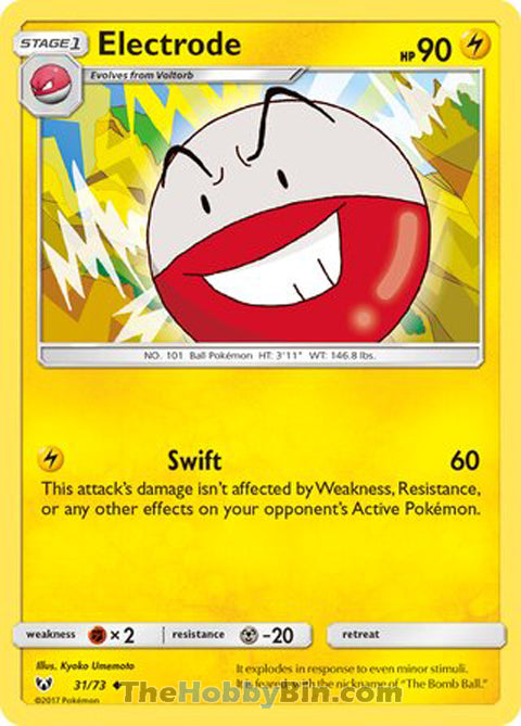 0031 Electrode Uncommon Shining Legends