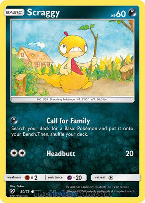 0050 Scraggy Common Shining Legends