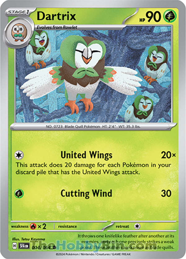 Dartrix Shrouded Fable Common #004/064