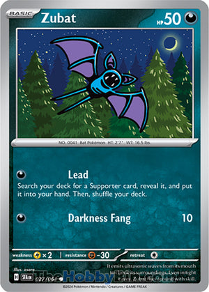 0027 Zubat Common Shrouded Fable