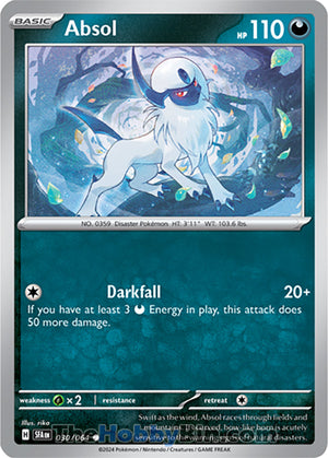 0030 Absol Common Shrouded Fable