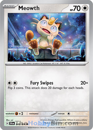 0048 Meowth Common Shrouded Fable