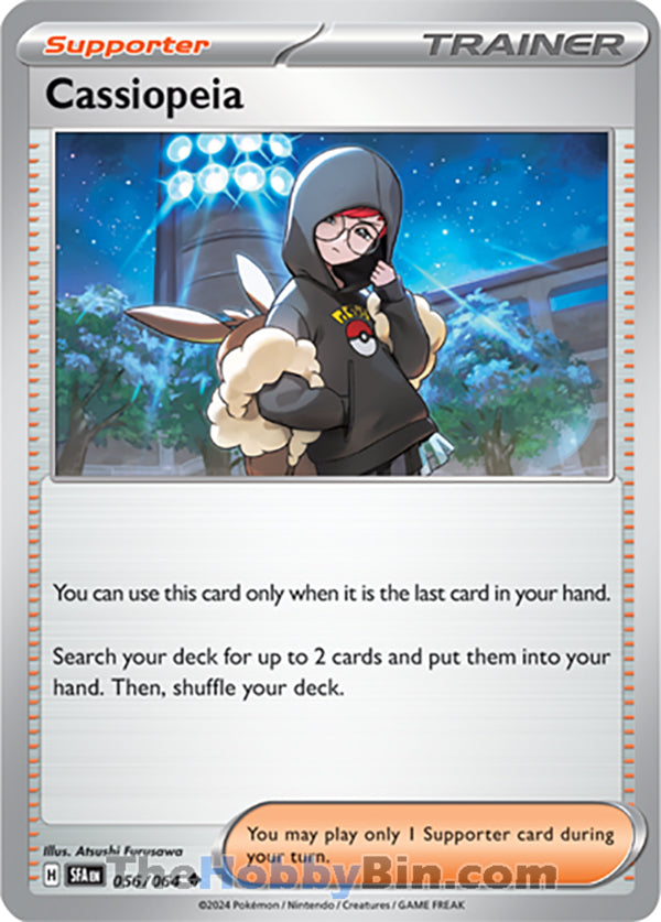 Cassiopeia #056/064 Uncommon - Shrouded Fable Pokemon card