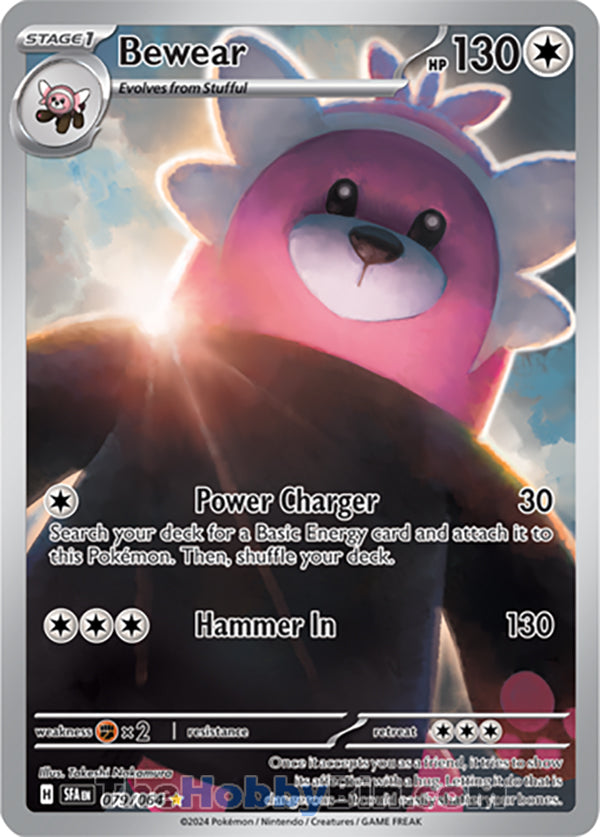 Bewear #079/064 Illustration Rare - Shrouded Fable Pokemon card