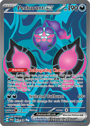 0085 Pecharunt ex Ultra Rare Shrouded Fable