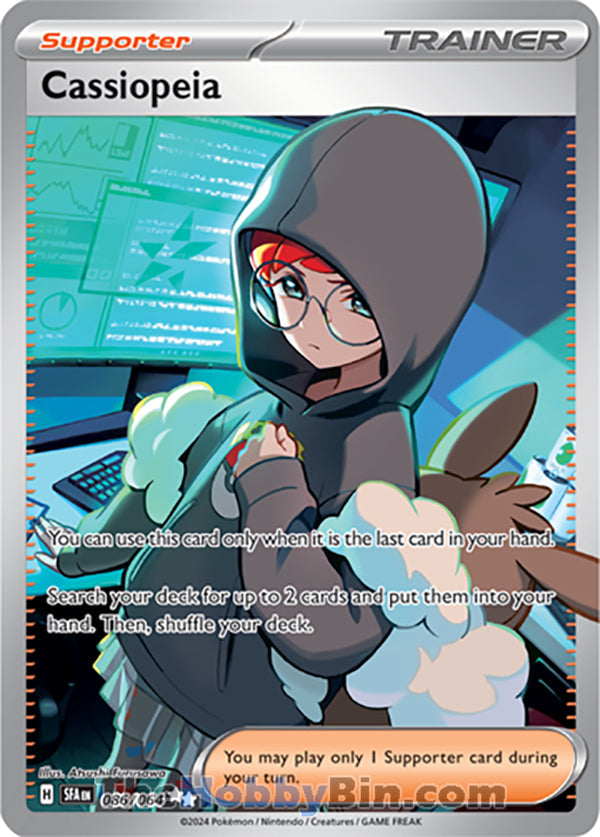 Cassiopeia #086/064 Ultra Rare - Shrouded Fable Pokemon card