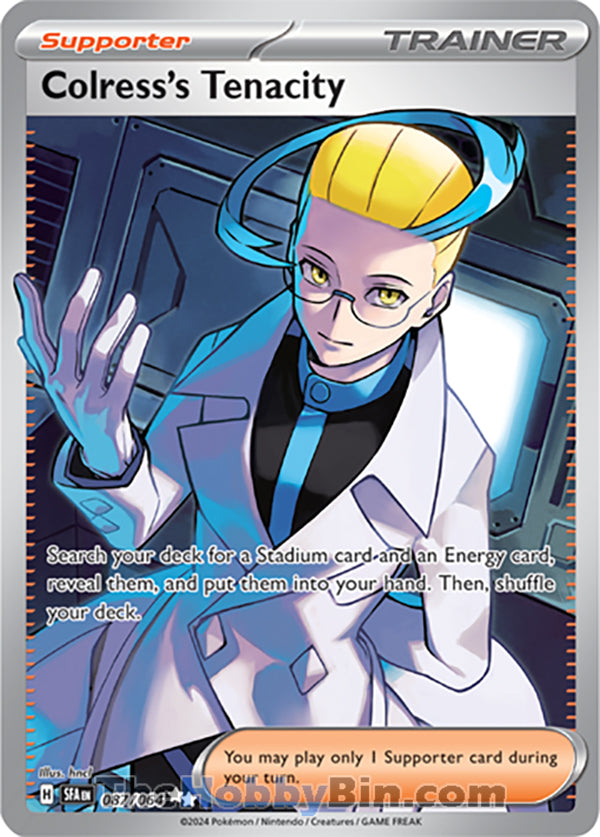 Colress's Tenacity #087/064 Ultra Rare - Shrouded Fable Pokemon card