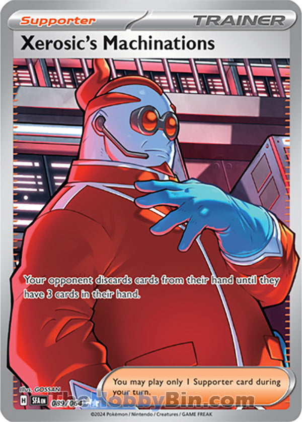 Xerosic's Machinations #089/064 Ultra Rare - Shrouded Fable Pokemon card