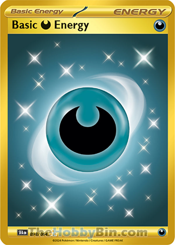 Basic Darkness Energy #098/064 Hyper Rare - Shrouded Fable Pokemon card