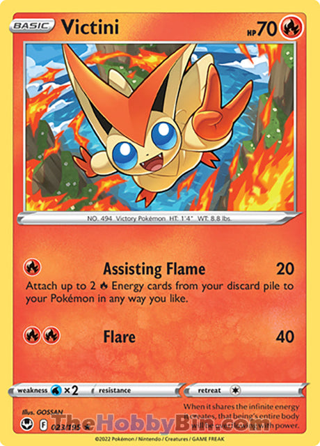 Victini Silver Tempest Rare #023/195