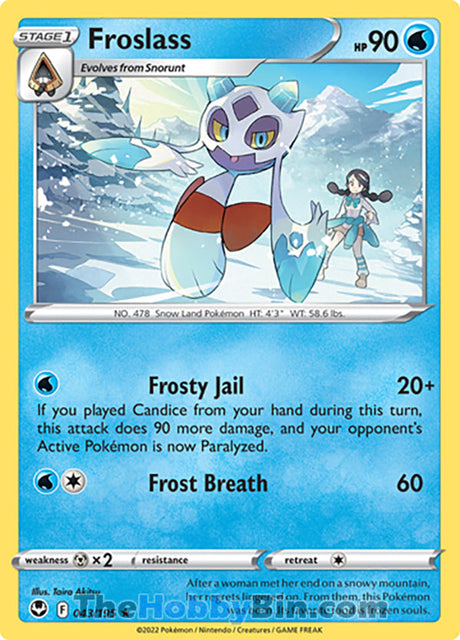 Froslass Silver Tempest Rare #043/195