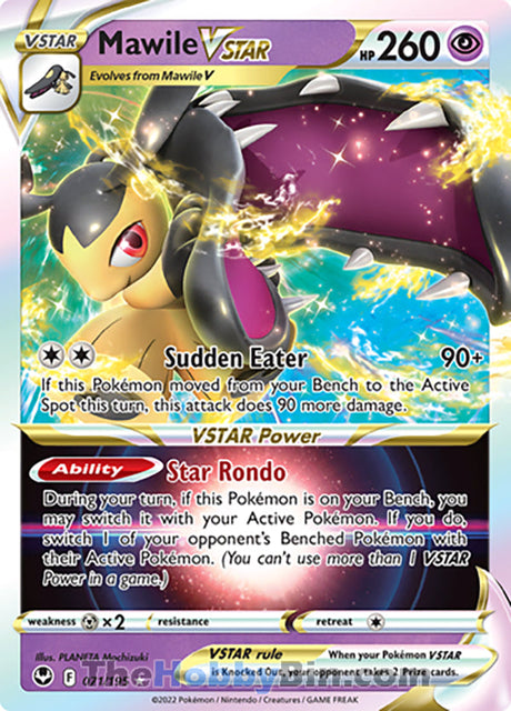 Mawile VSTAR Silver Tempest Ultra Rare #071/195