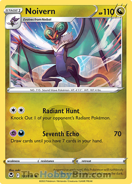 Noivern Silver Tempest Rare #133/195