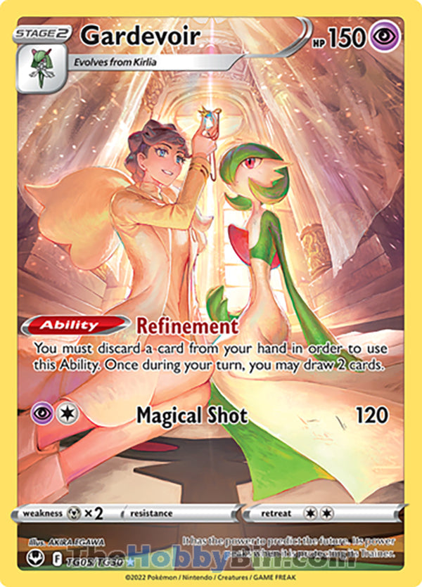 Gardevoir #TG05/TG30 Trainer Gallery Holo - Silver Tempest Pokemon card