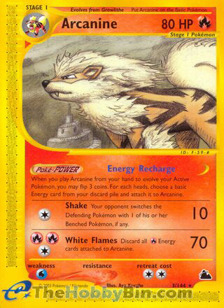0003 Arcanine Rare Skyridge