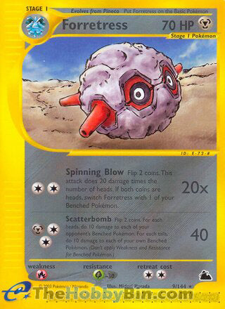 0009 Forretress Rare Skyridge