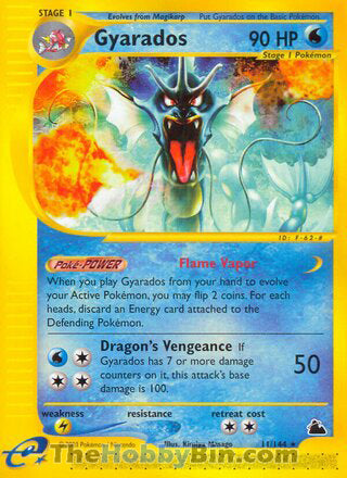 0011 Gyarados Rare Skyridge