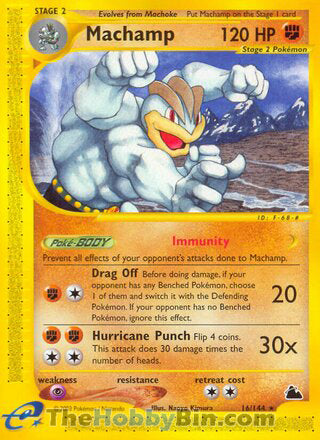 0016 Machamp Rare Skyridge