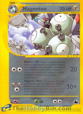 Magneton Skyridge Rare #20/144