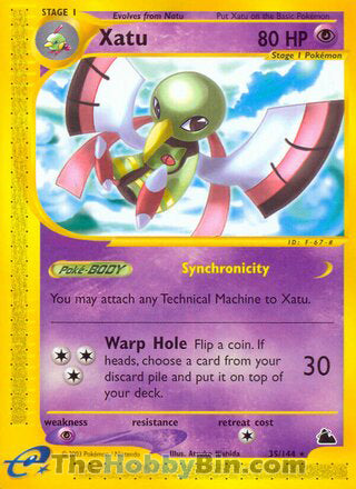 Xatu Skyridge Rare #35/144