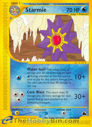 Starmie Skyridge Uncommon #44/144