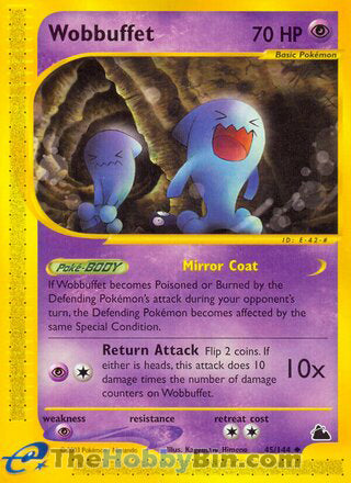0045 Wobbuffet Uncommon Skyridge