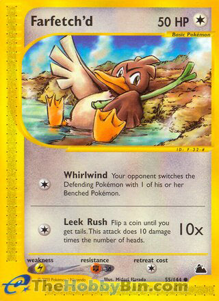 Farfetch'd #55/144 Common - Skyridge Pokemon card