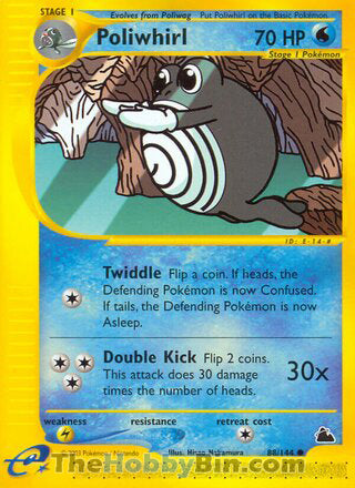 Poliwhirl Skyridge Common #88/144