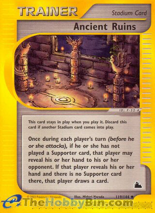 0119 Ancient Ruins Uncommon Skyridge
