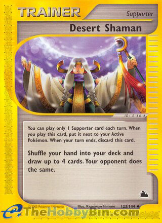 0123 Desert Shaman Uncommon Skyridge