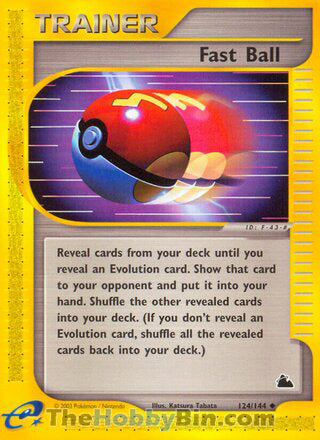 0124 Fast Ball Uncommon Skyridge