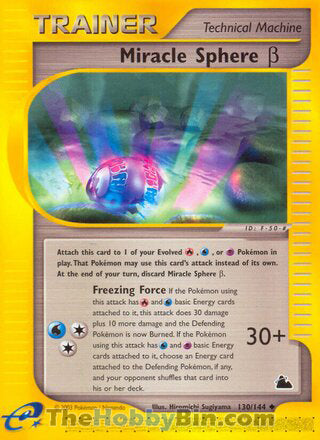 Miracle Sphere Beta Skyridge Uncommon #130/144