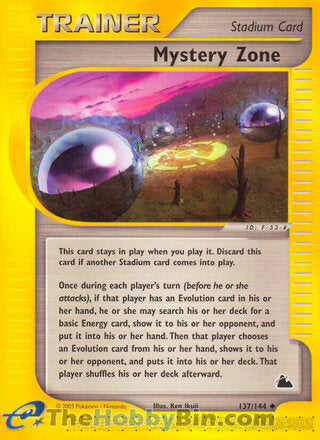 0137 Mystery Zone Uncommon Skyridge