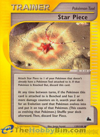 Star Piece Skyridge Uncommon #139/144