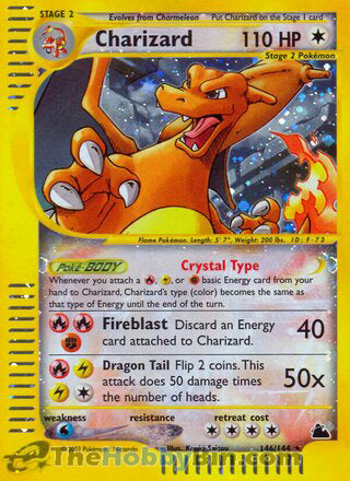 Charizard Skyridge Secret Rare #146/144