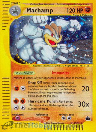 Machamp Skyridge Holo Rare #H15/H32