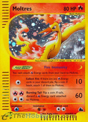 0000H020 Moltres Holo Rare Skyridge