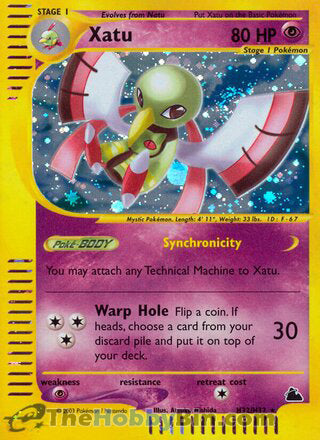 0000H032 Xatu Holo Rare Skyridge