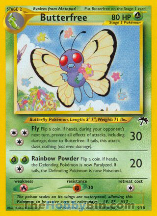 Butterfree #9/18 Promo - Southern Islands Pokemon card