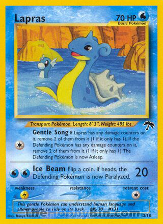 Lapras Southern Islands Promo #12/18