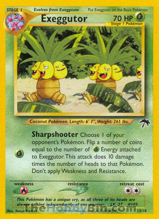 Exeggutor Southern Islands Promo #13/18