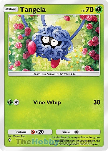 Tangela Space-Time Smackdown One Diamond #004/155