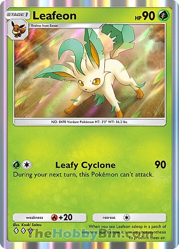 Leafeon Space-Time Smackdown Three Diamond #020/155