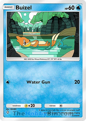 Buizel Space-Time Smackdown One Diamond #038/155