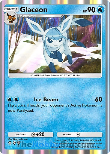 Glaceon Space-Time Smackdown Three Diamond #046/155